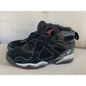 Air Jordan 8 Retro Bred Youth Boys 6.5